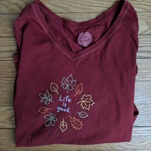 Long Sleeve Fall Life is Good Shirt